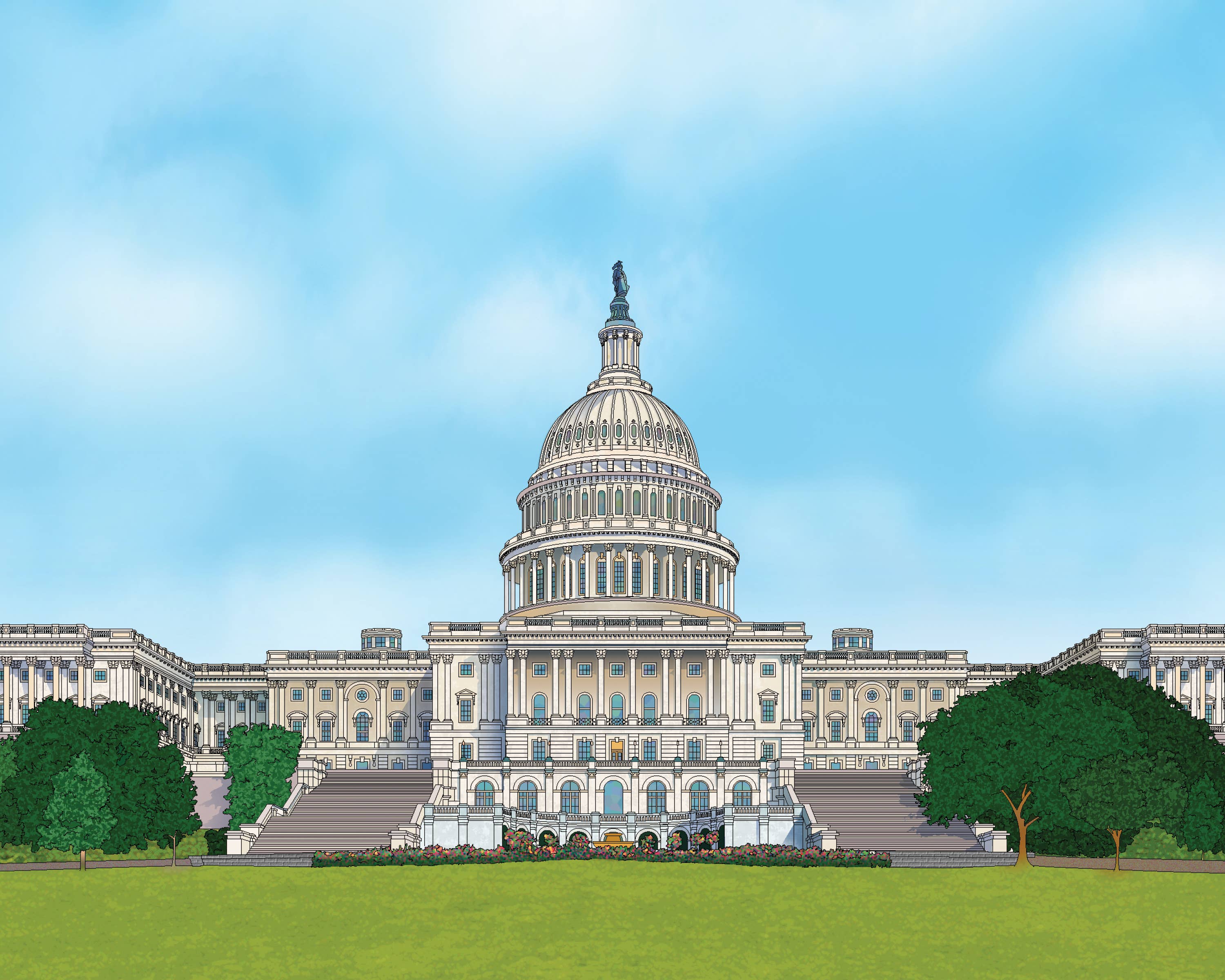 US Capitol  Art Print