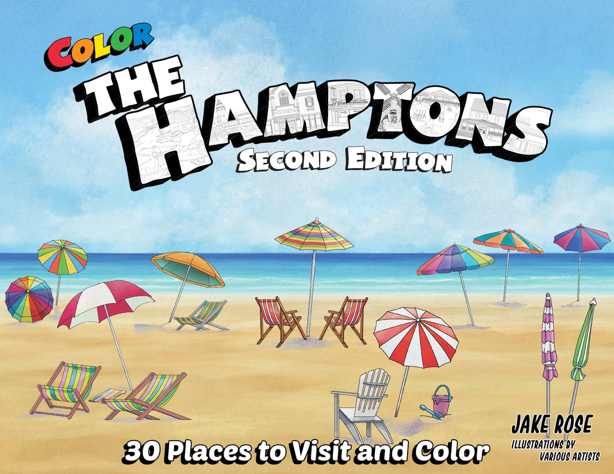 Color The Hamptons 2nd Edition coloring book