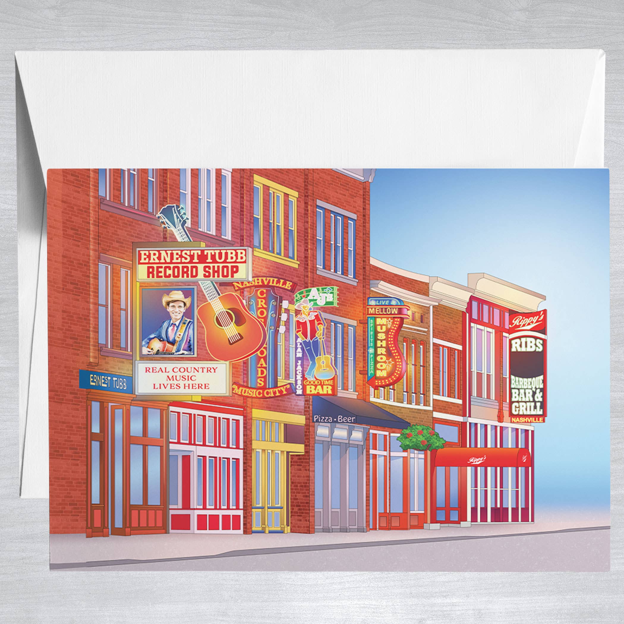 Broadway  Greeting Card