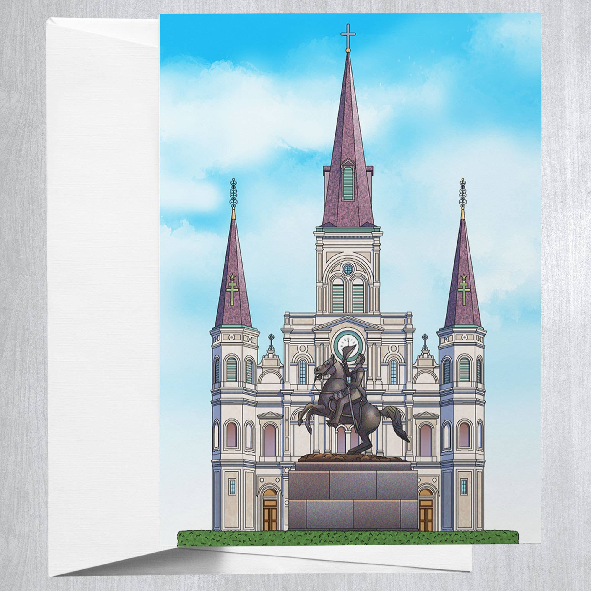 St. Louis Cathedral  Greeting Card