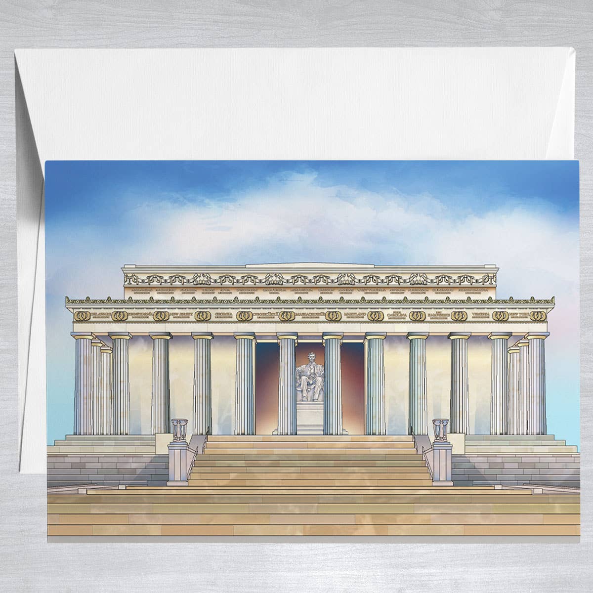 Lincoln Memorial  Greeting Card