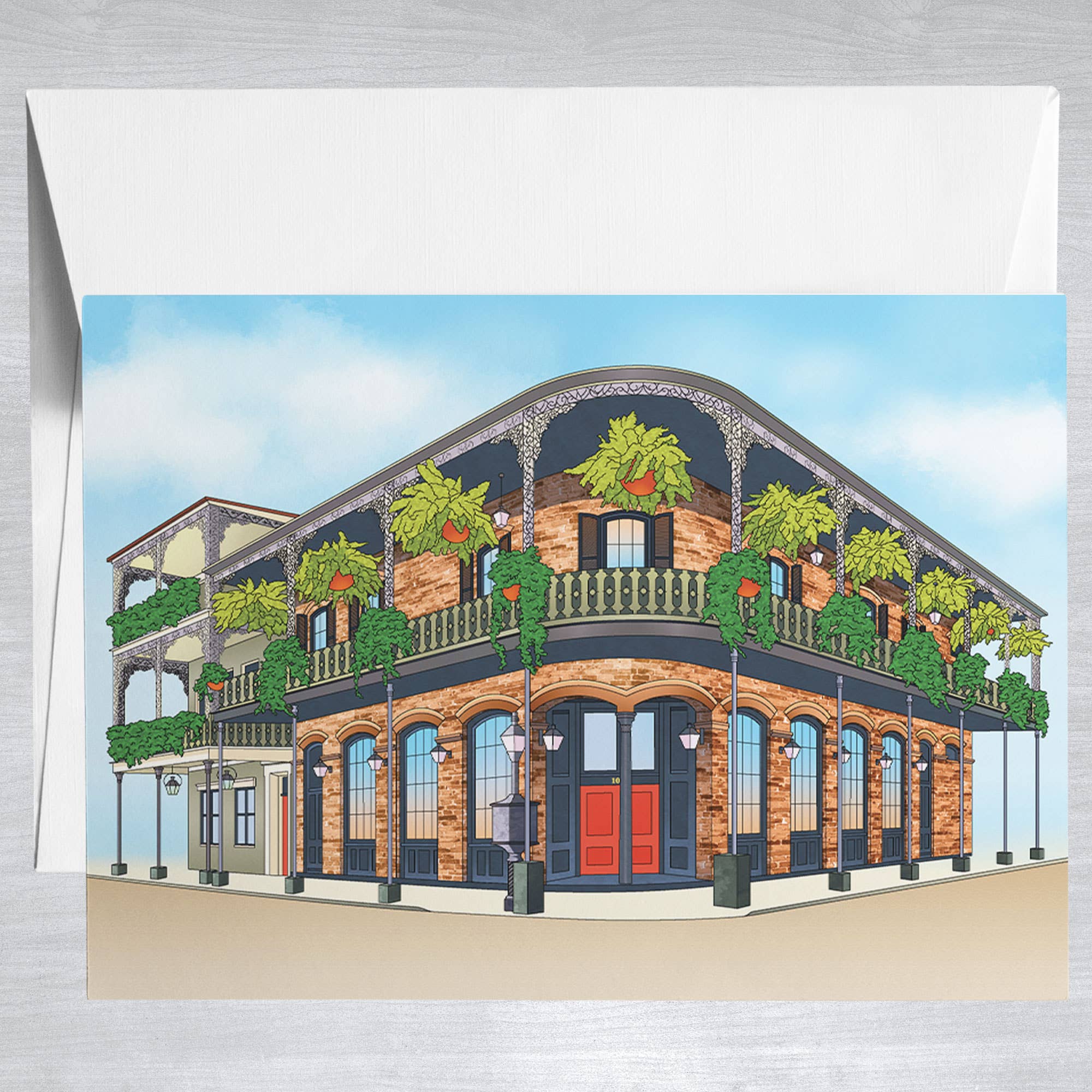 French Quarter  Greeting Card