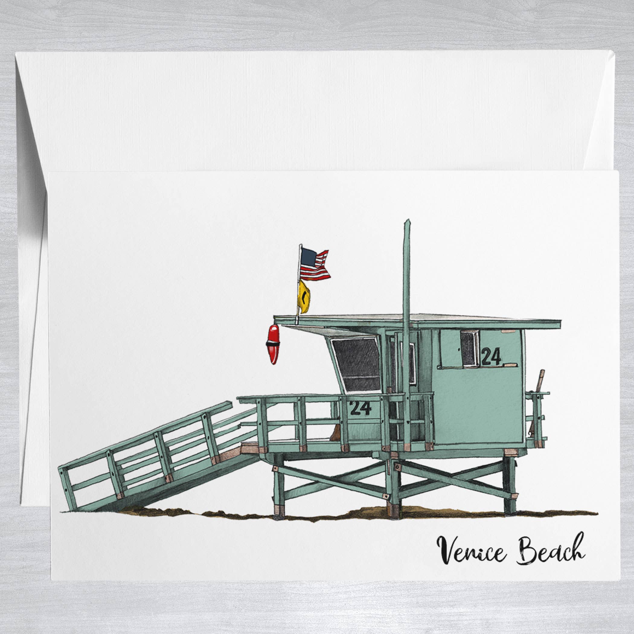 Venice Beach  Greeting Card