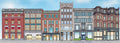 Newbury Street  Greeting Card