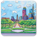 Philadelphia Skyline  Coaster