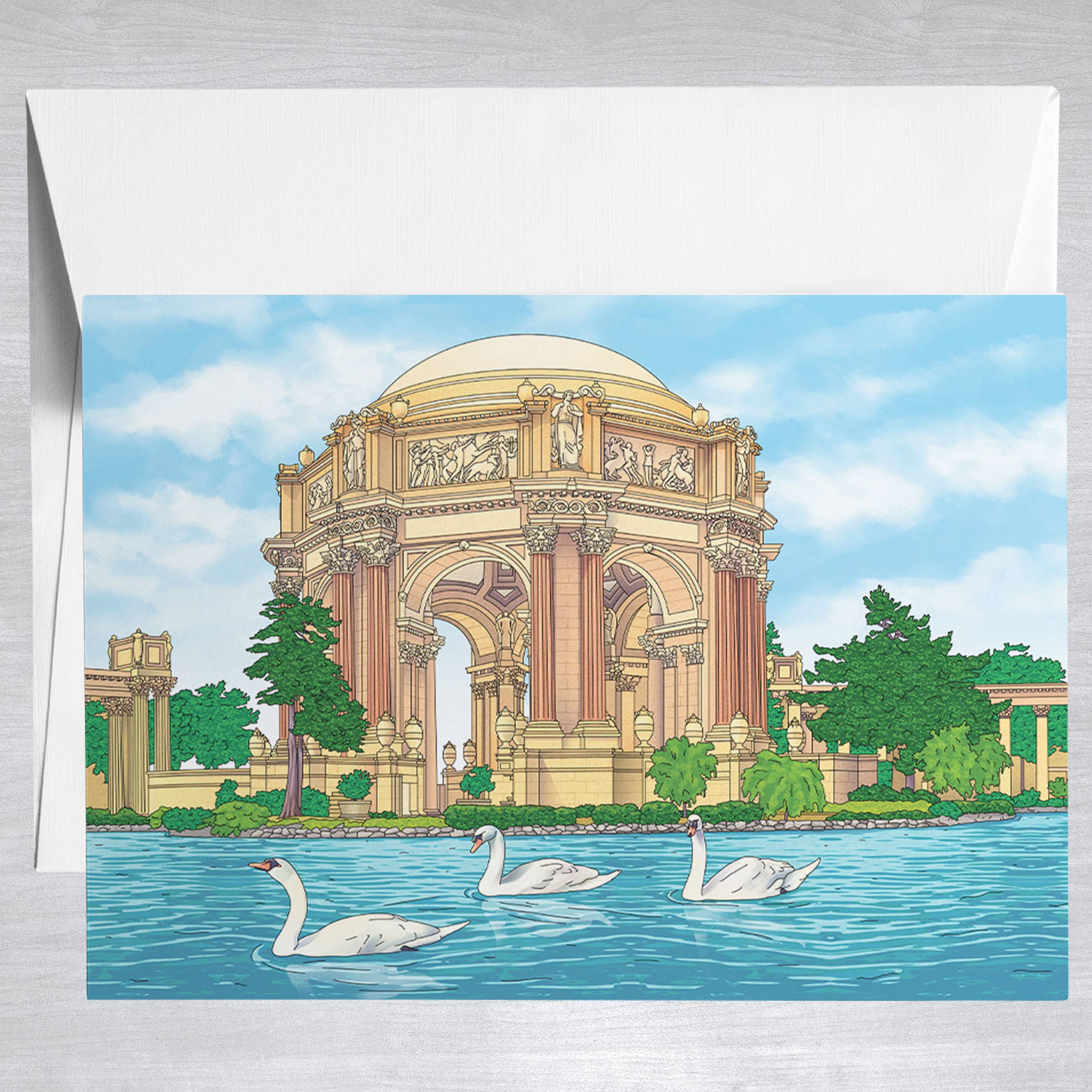 Palace of Fine Arts  Greeting Card
