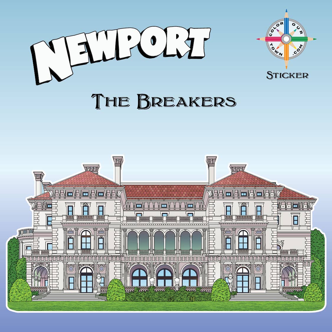 The Breakers  Sticker