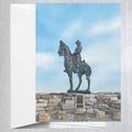 Theodore Roosevelt Statue  Greeting Card