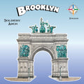 Soldier and Sailors Arch  Sticker