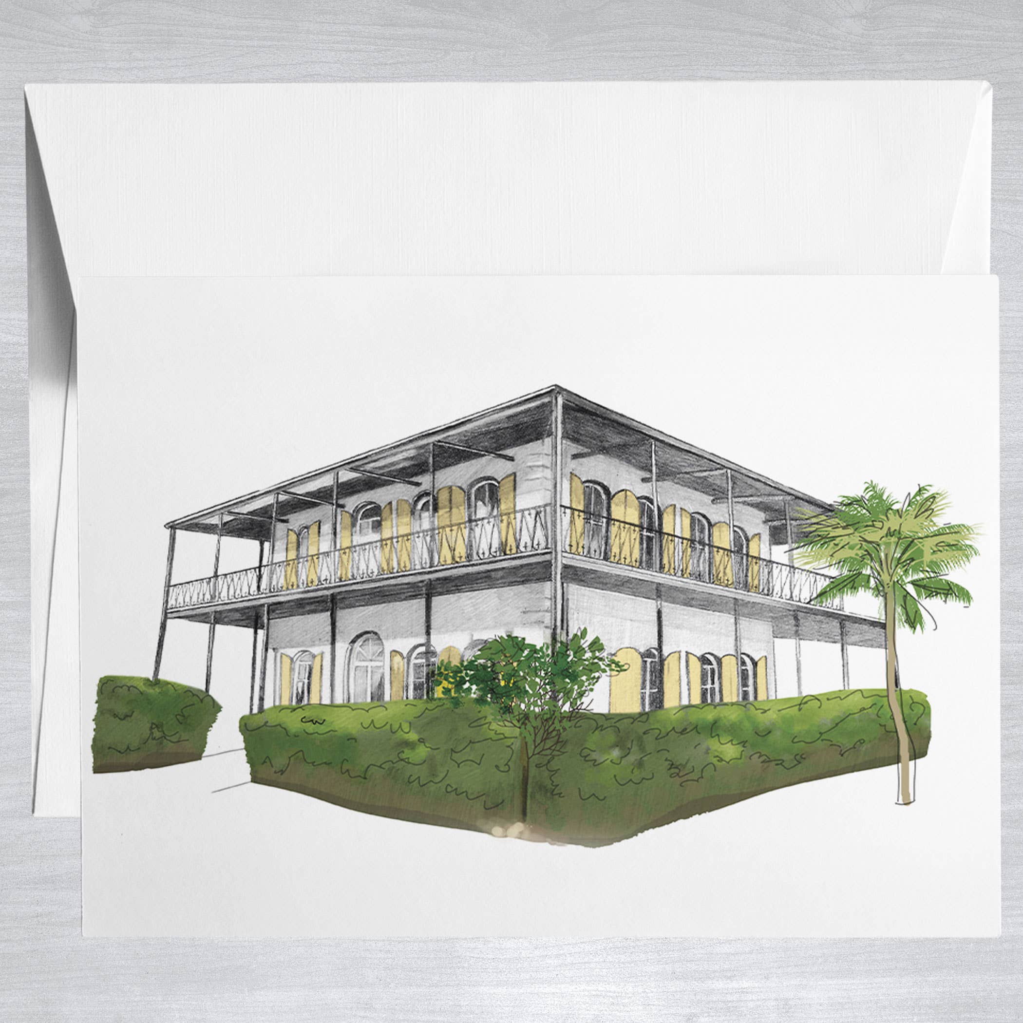 Ernest Hemingway House  Greeting Card