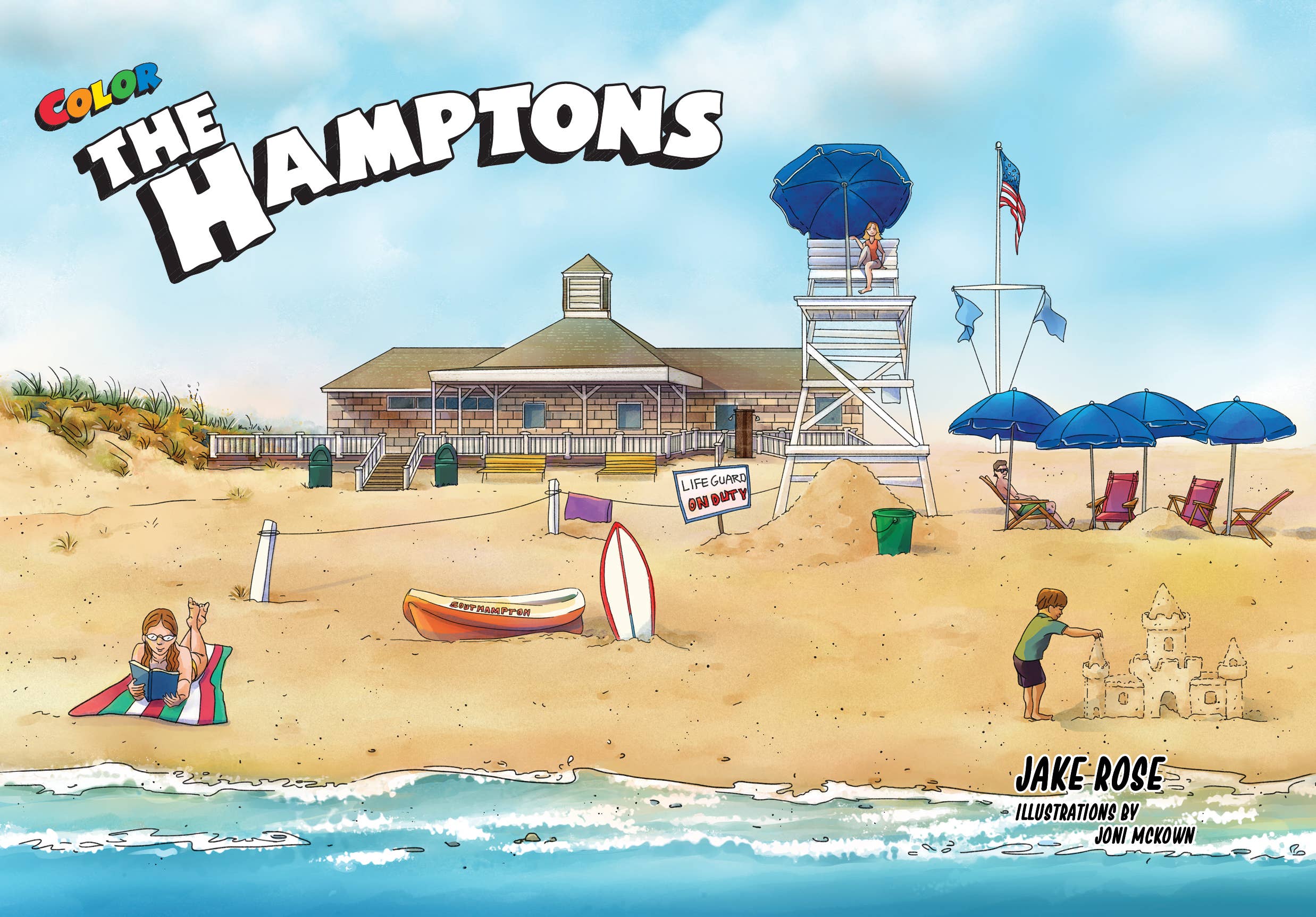 Color The Hamptons coloring guidebook