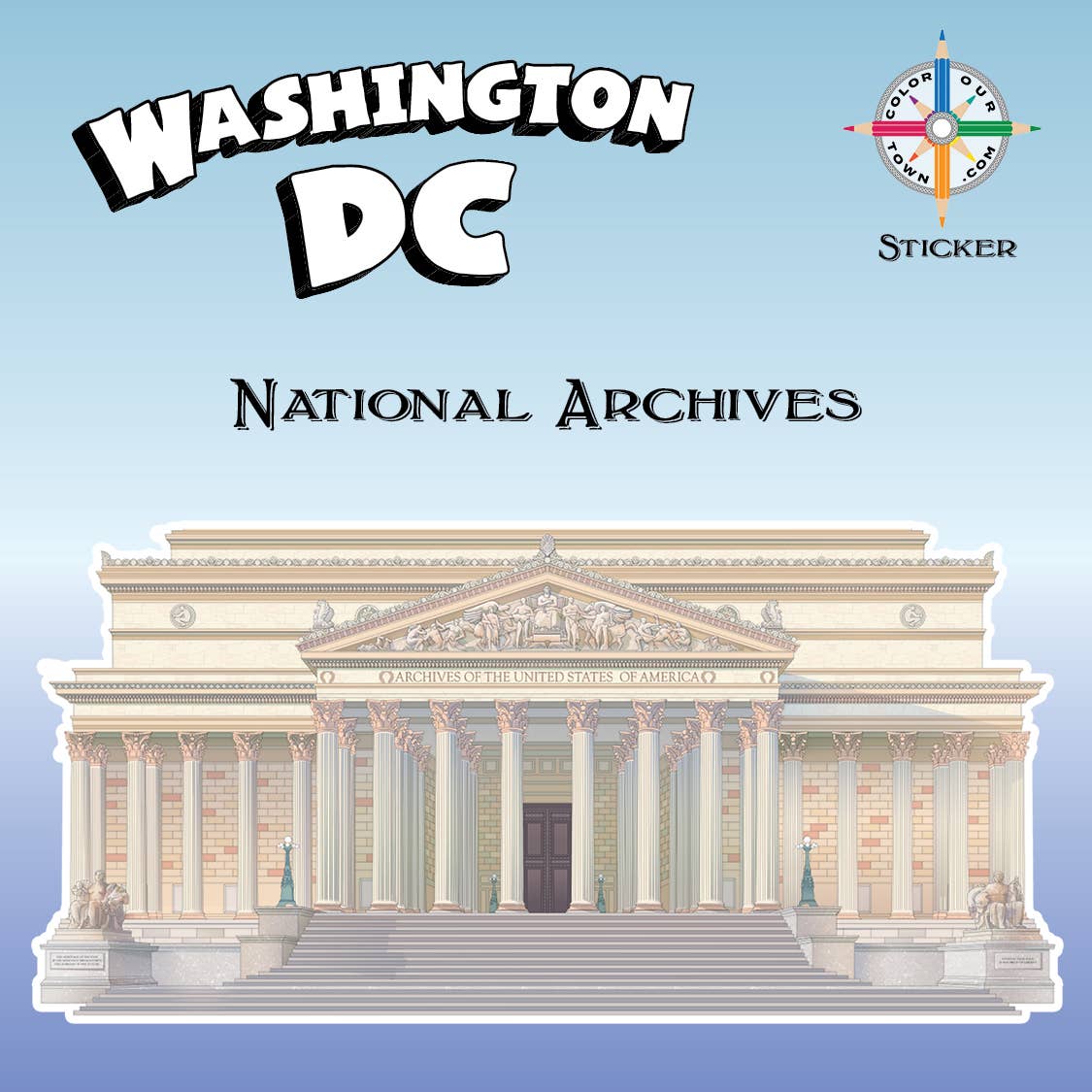 National Archives  Sticker