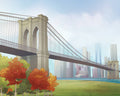 Brooklyn Bridge  Art Print