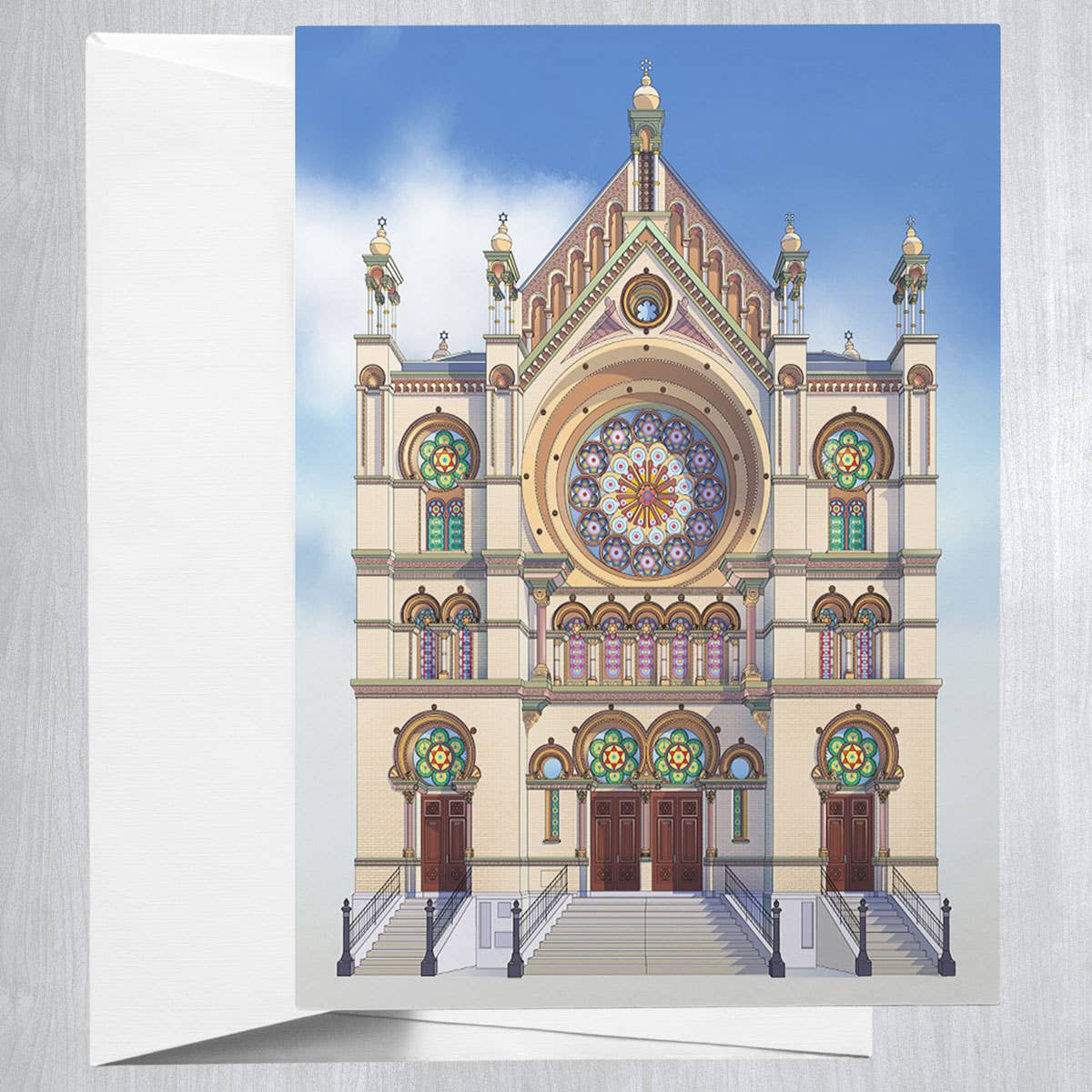 Eldridge Street Synagogue  Greeting Card