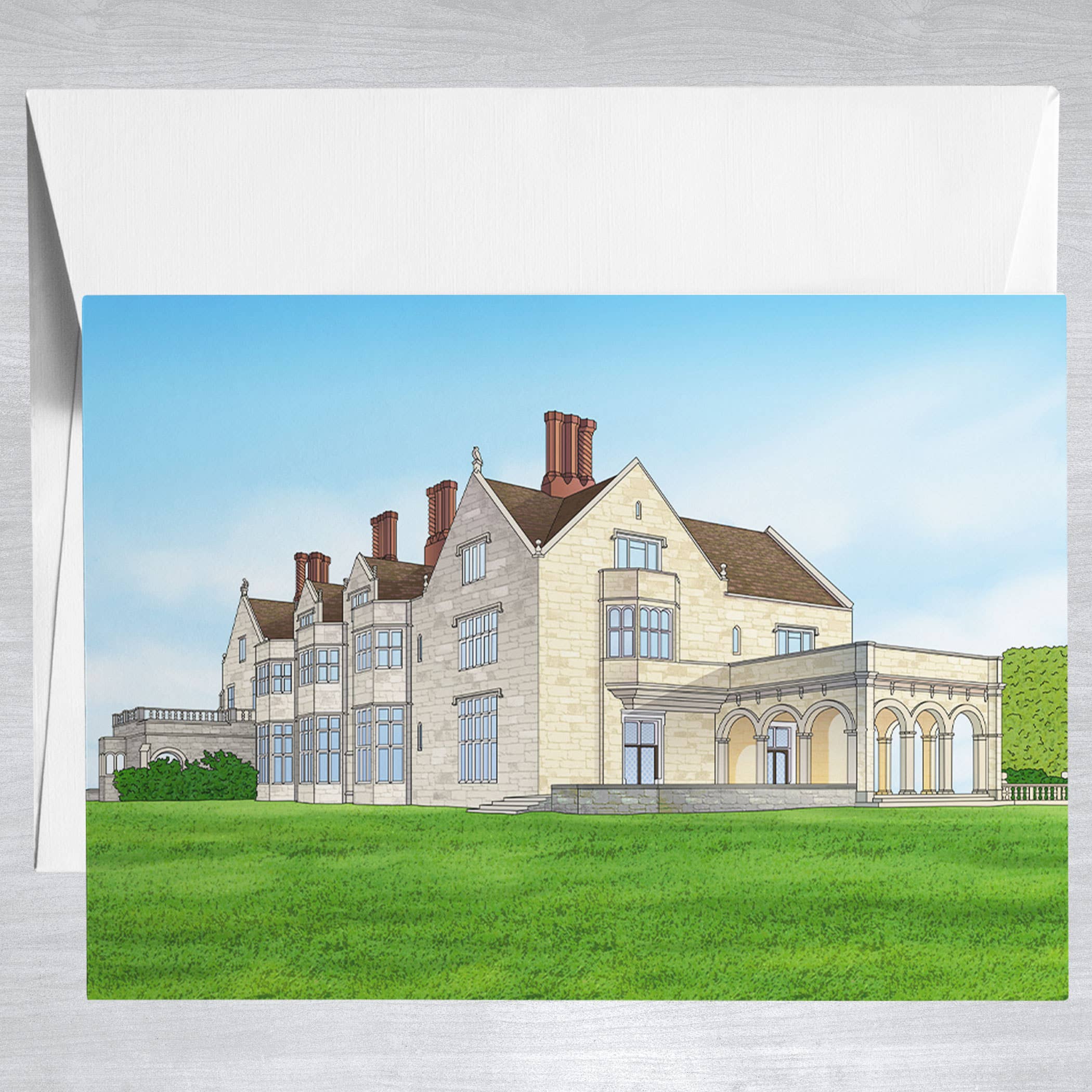 Coe Hall  Greeting Card