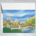 Bow Bridge  Greeting Card