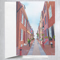 Elferth's Alley  Greeting Card