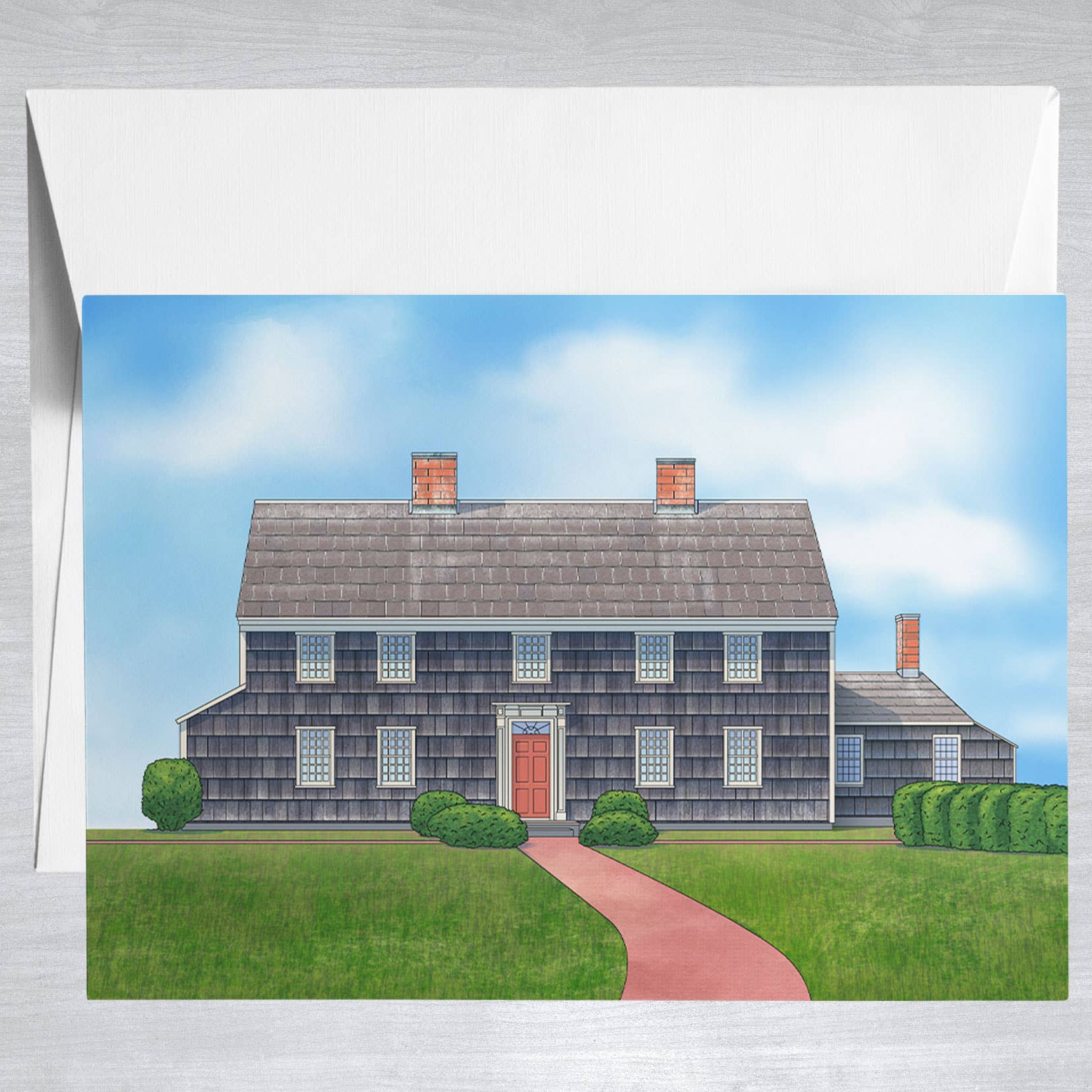 Sag Harbor Custom House  Greeting Card