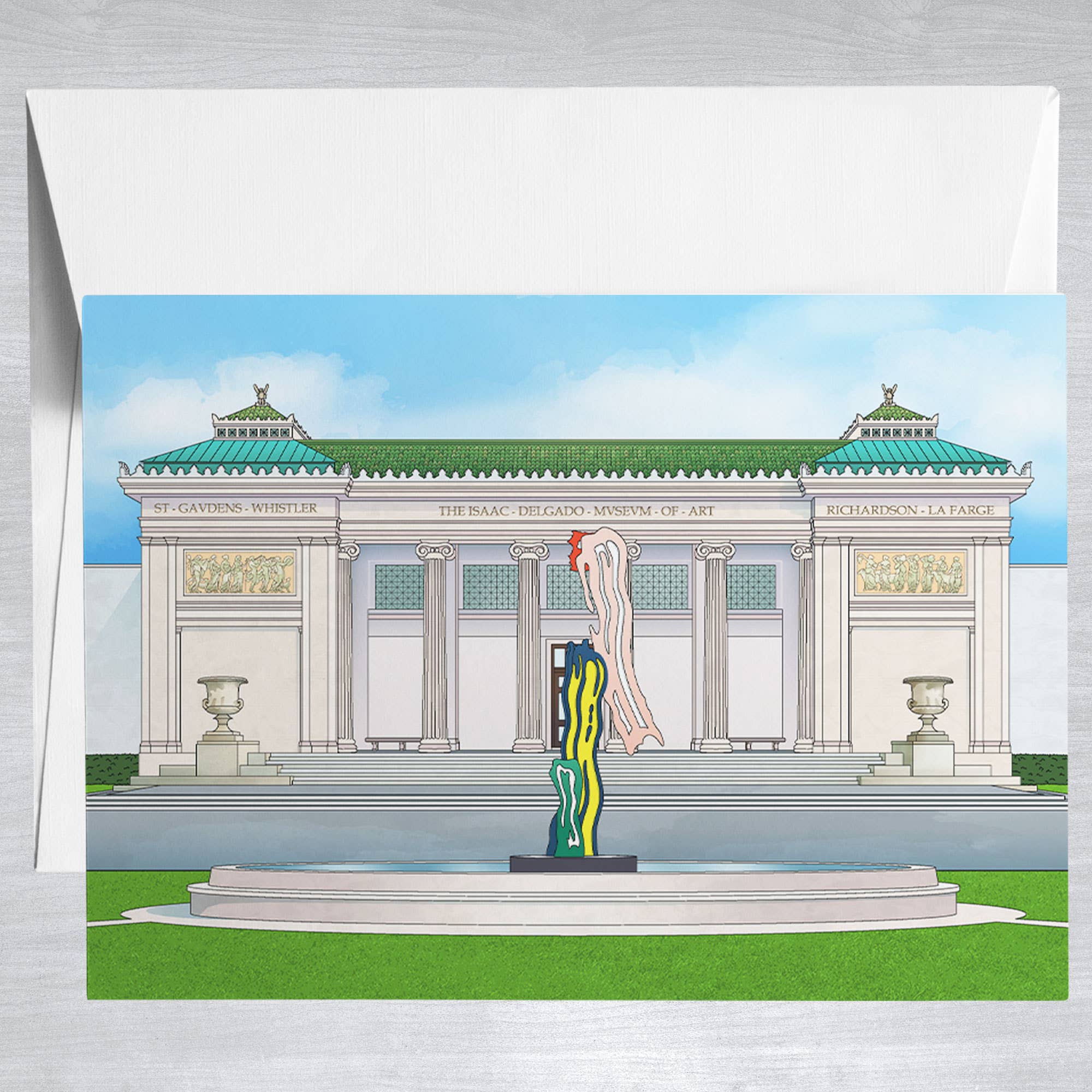 New Orleans Museum of Art  Greeting Card