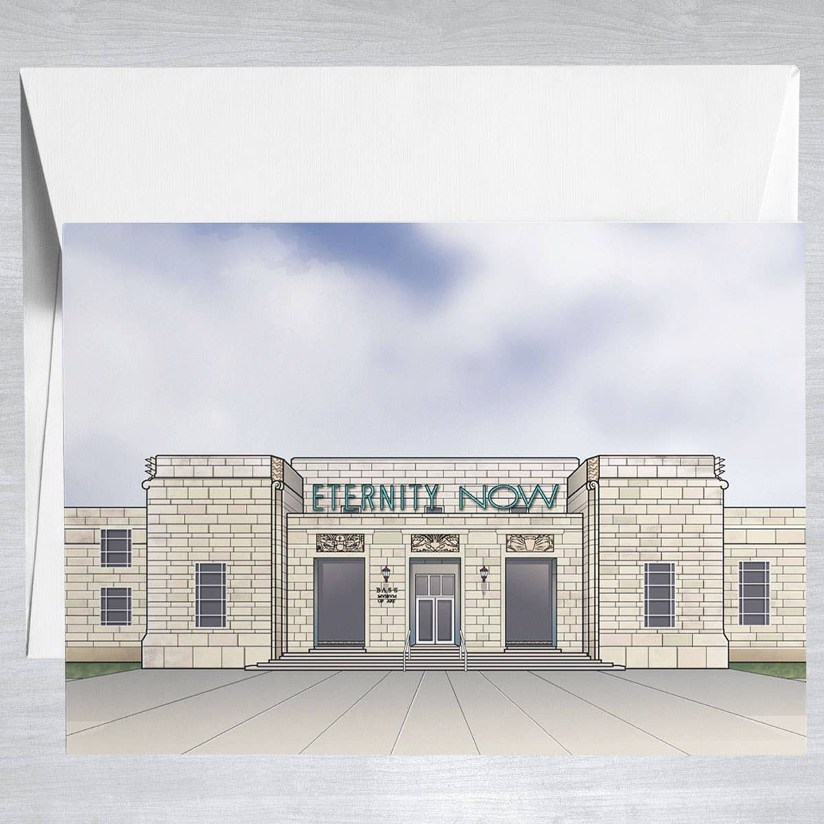 The Bass Museum  Greeting Card