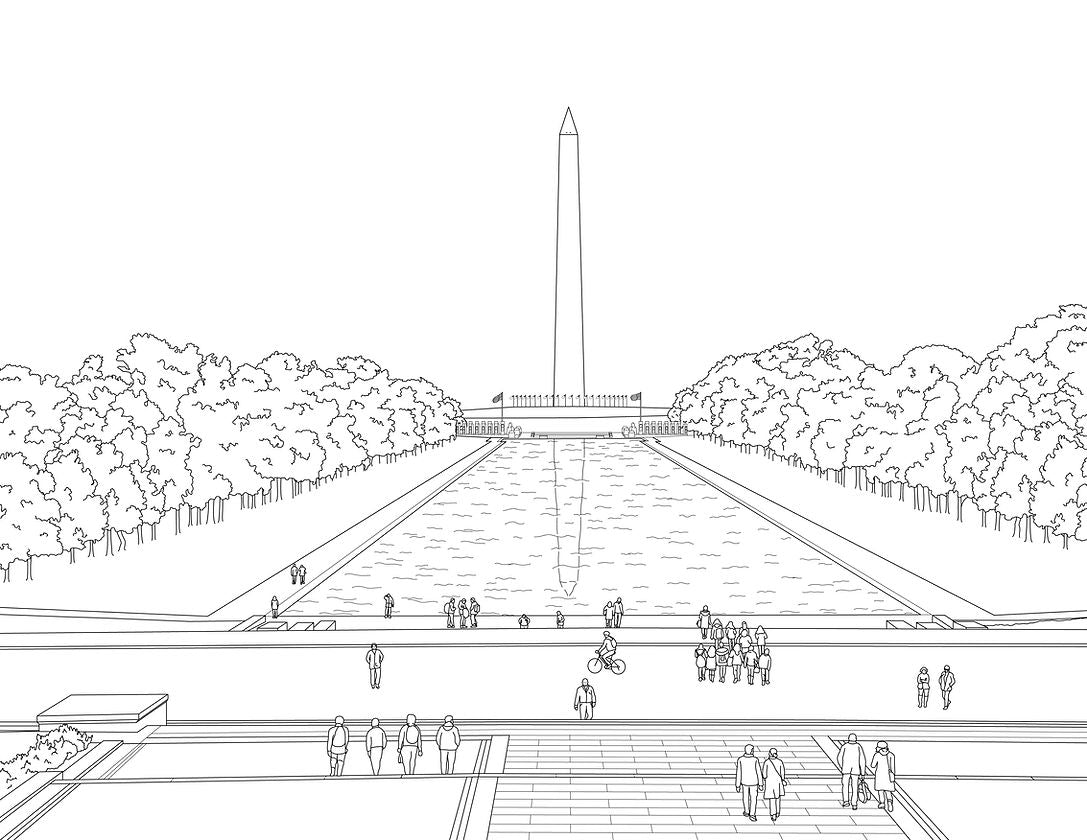 Color the National Mall Guidebook