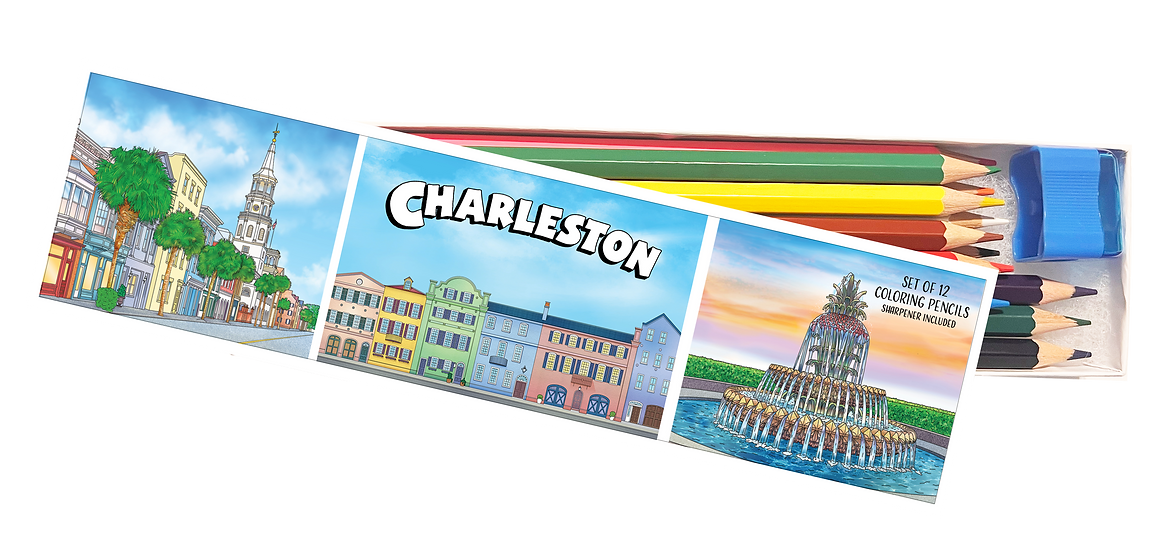 Charleston Pencil Set