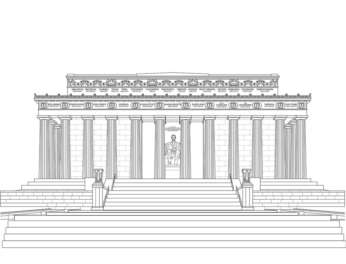 Color the National Mall Guidebook