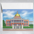 Massachusetts State House Note Card