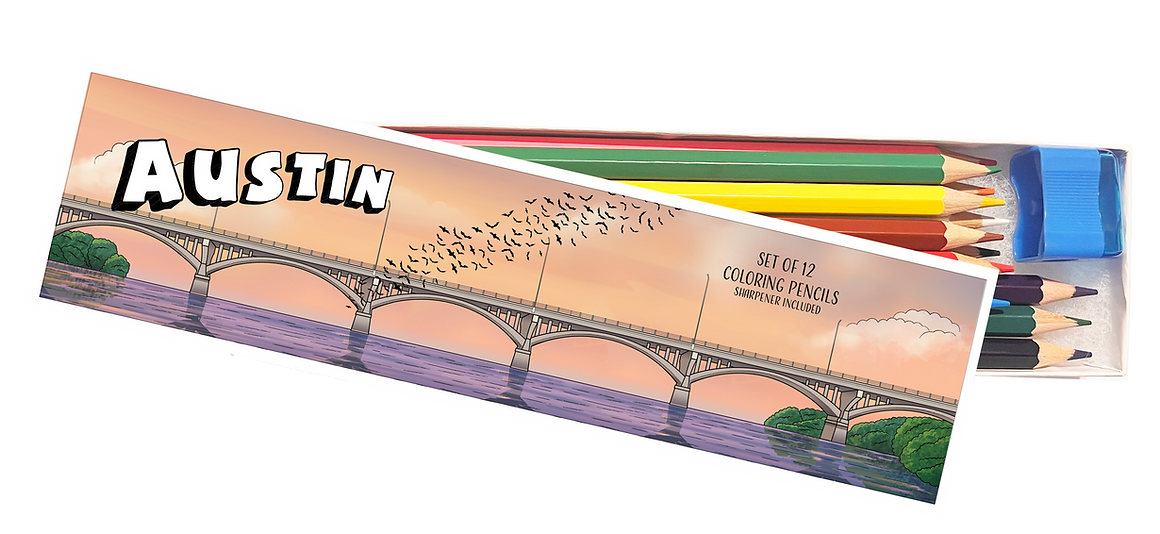 Austin Coloring Pencil Set