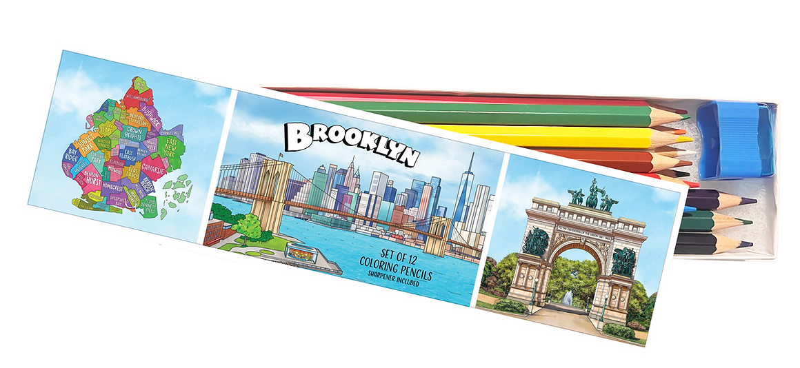 Brooklyn Coloring Pencil Set