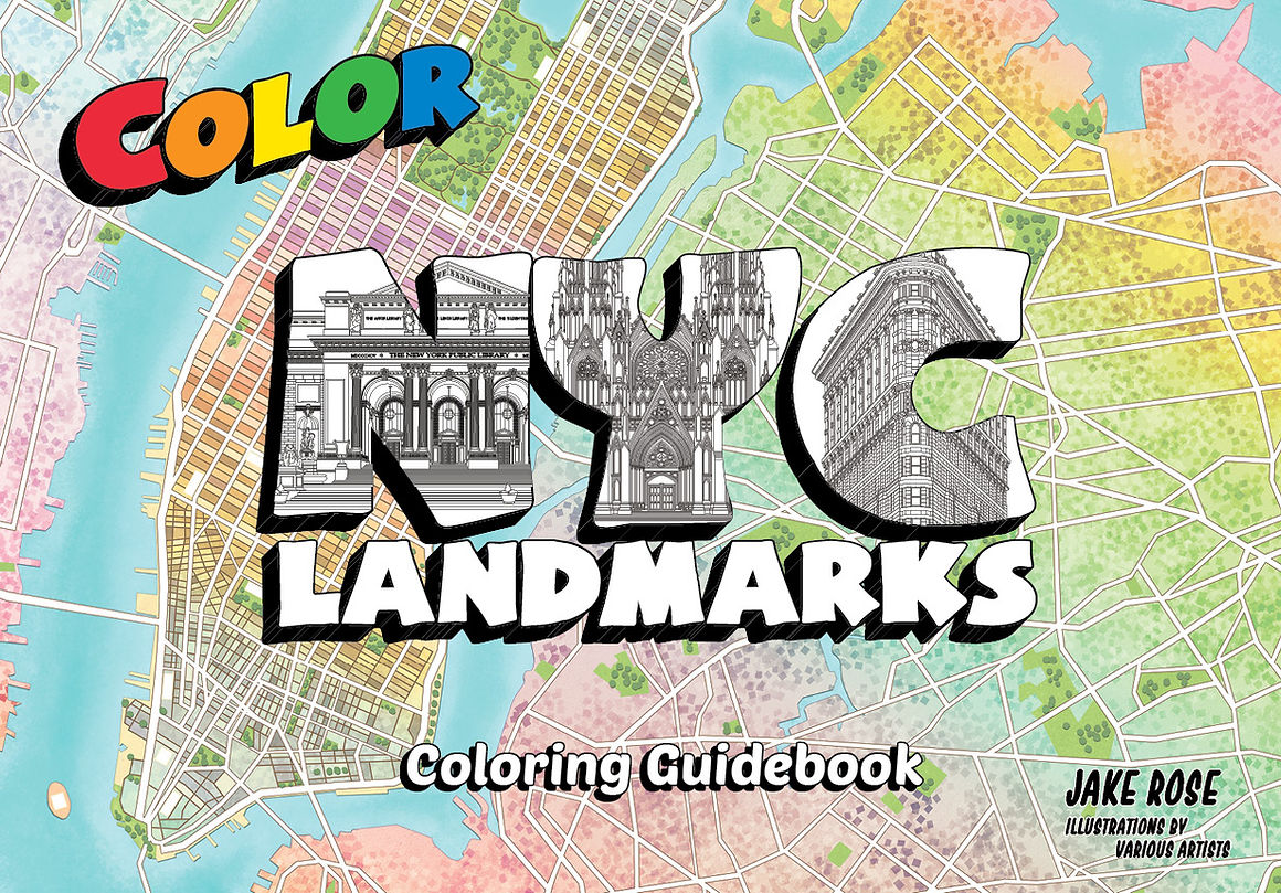 Color NYC Landmarks Guidebook