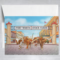 Fort Worth Stockyards Note Card