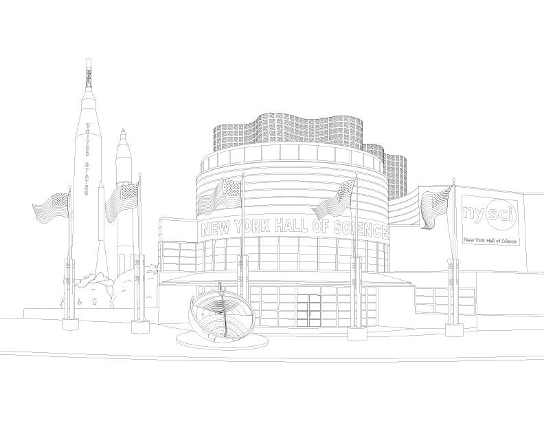 Color NYC Landmarks Guidebook