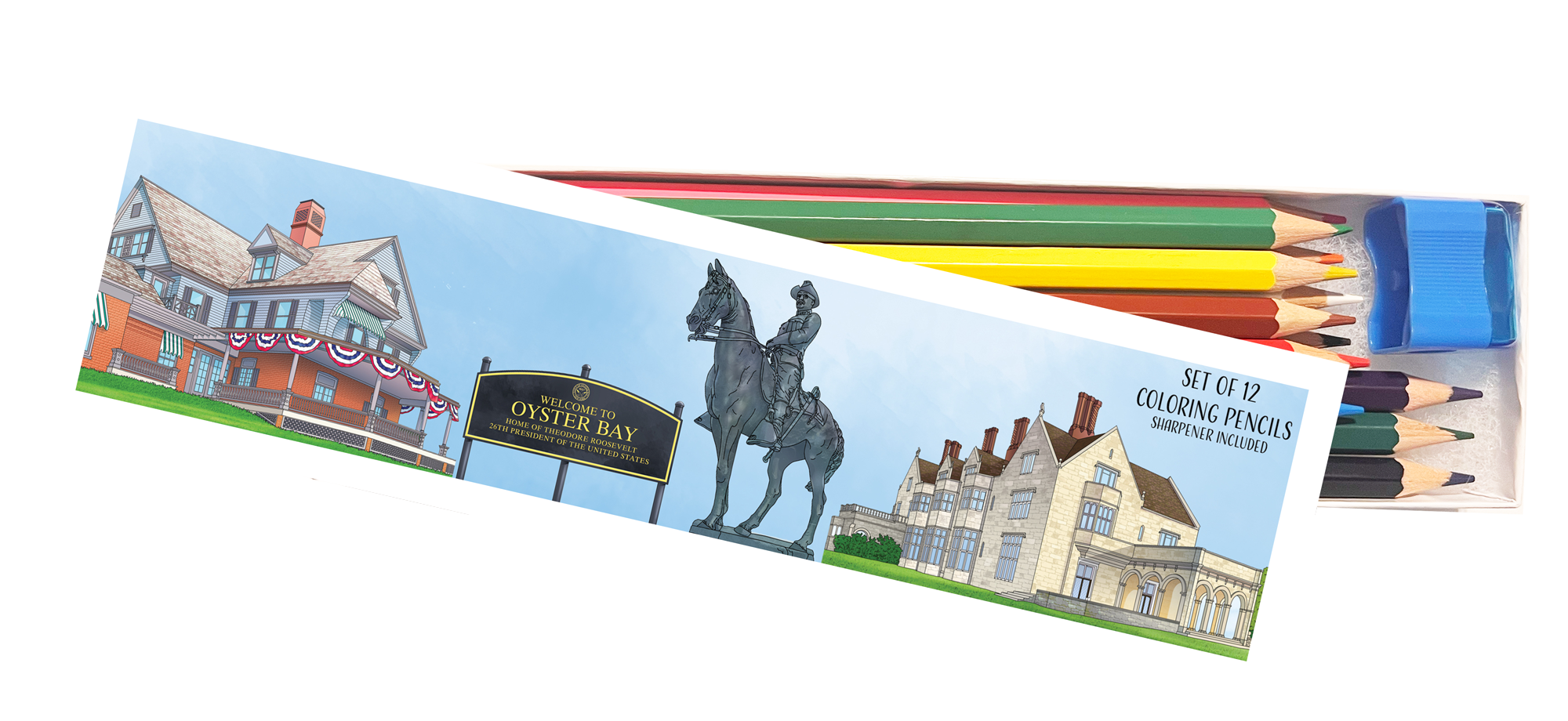Oyster Bay Coloring Pencil Set