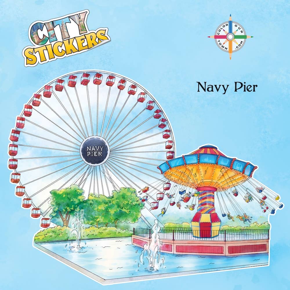 Navy Pier  Sticker