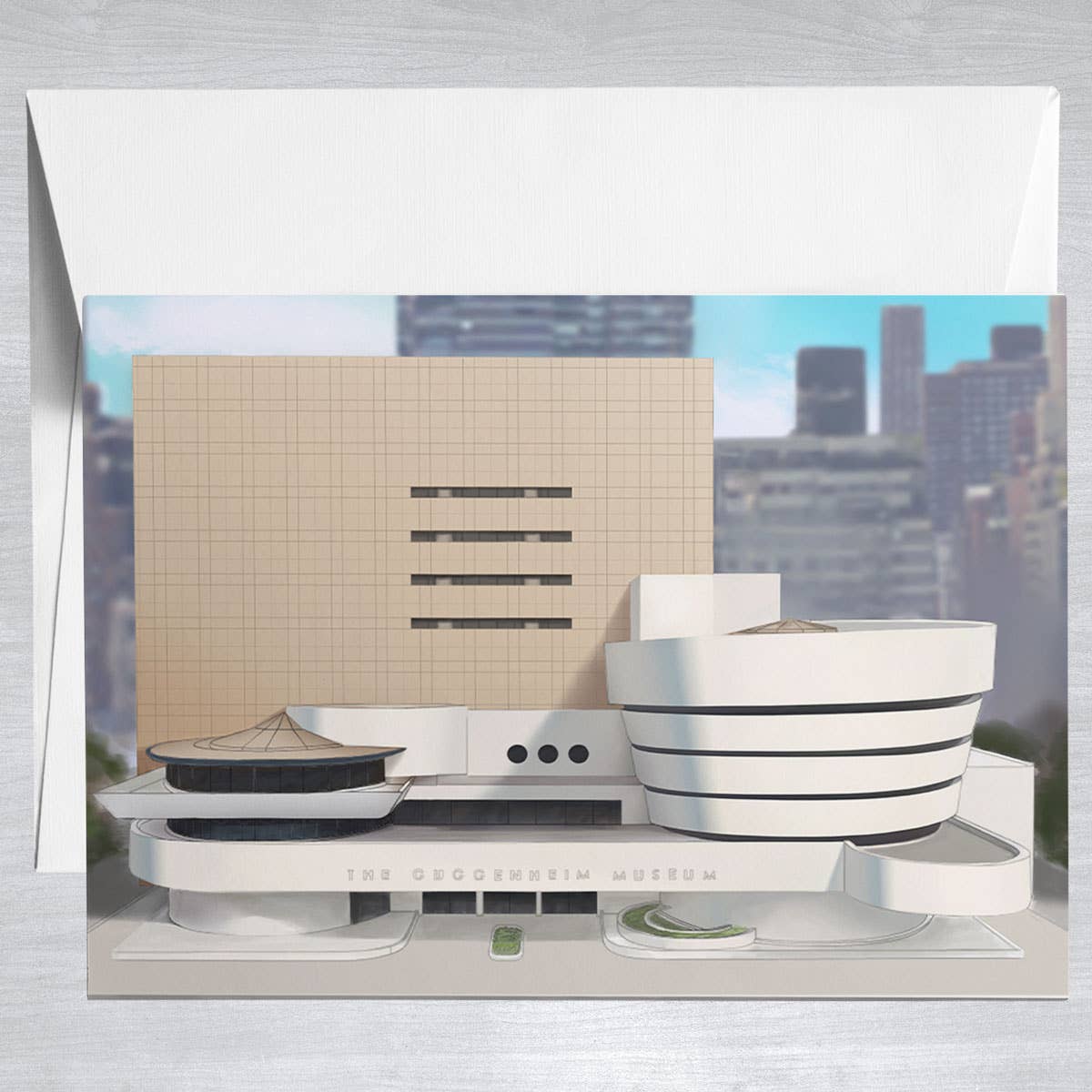 Guggenheim Museum  Greeting Card