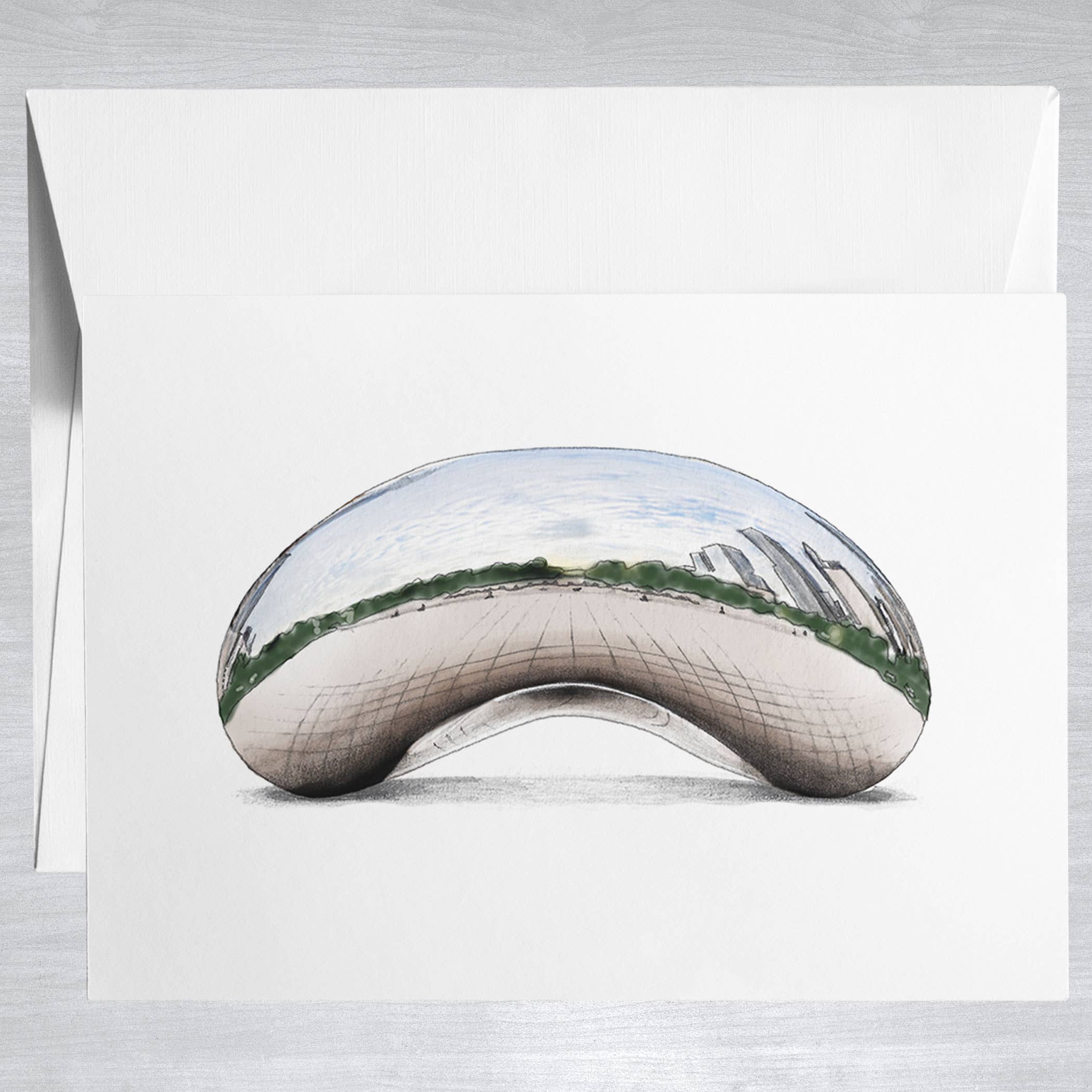 The Bean  Greeting Card