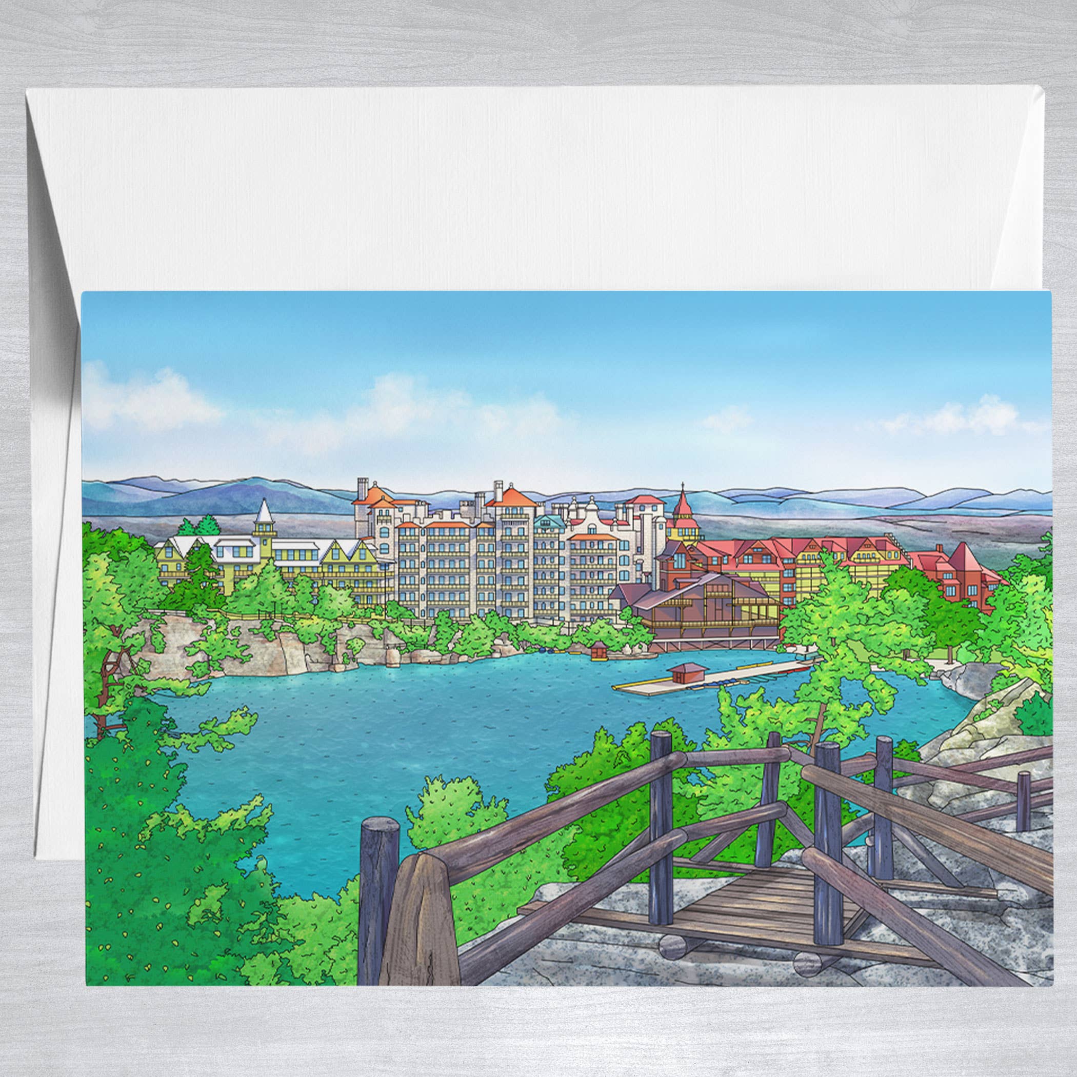 Mohonk Mountain House  Greeting Card
