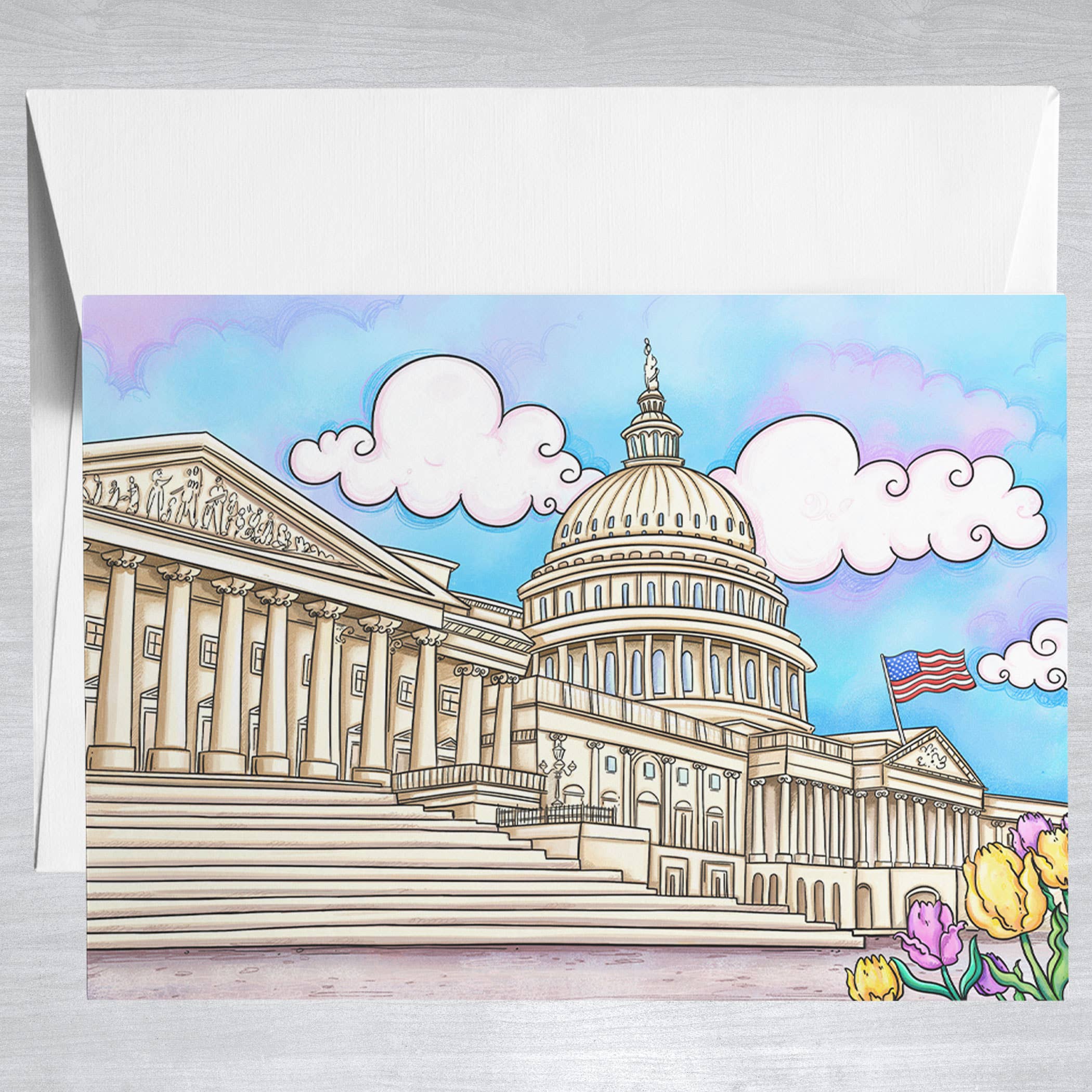 US Capitol  Greeting Card