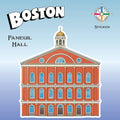 Faneuil Hall  Sticker