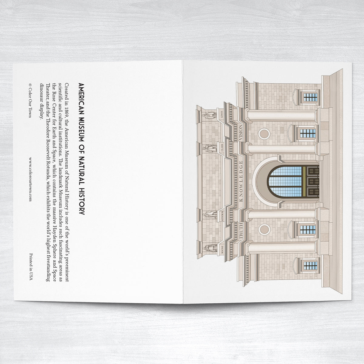 American Museum of Natural History Greeting Card