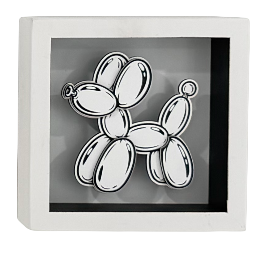 Framed Art - Balloon Dog