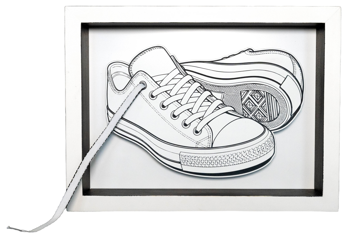 Framed Art - Sneakers