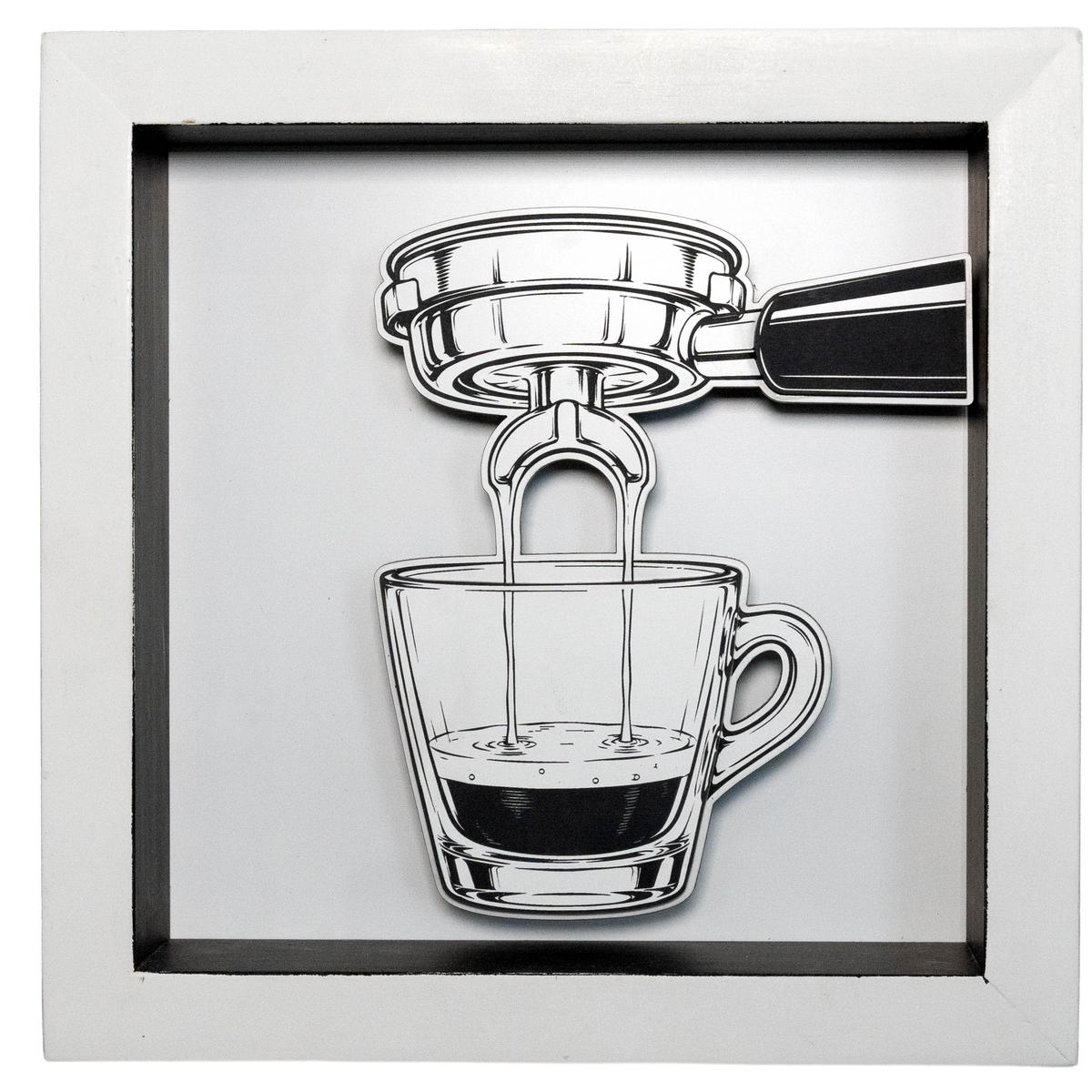 Framed Art - Espresso