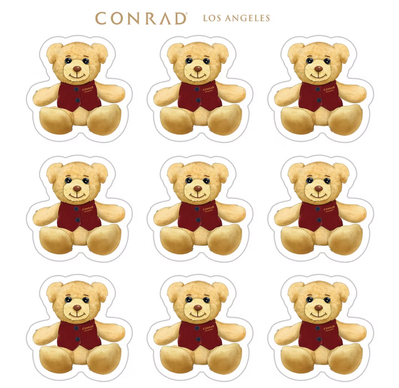 Conrad Los Angeles Sticker Sheet