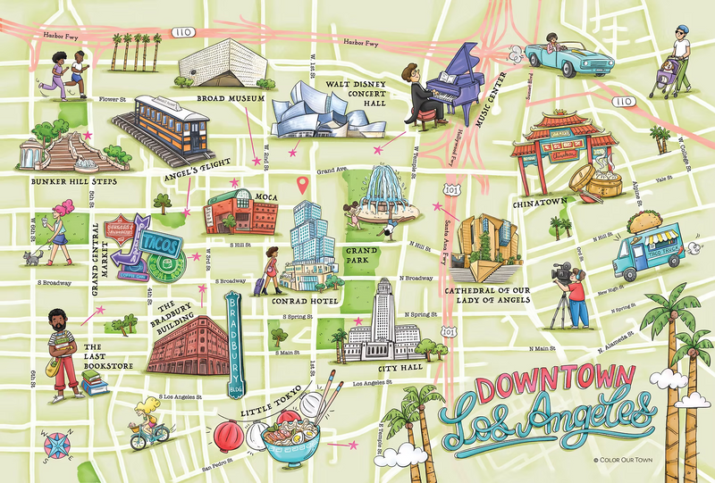 Downtown Los Angeles  - designed for Conrad