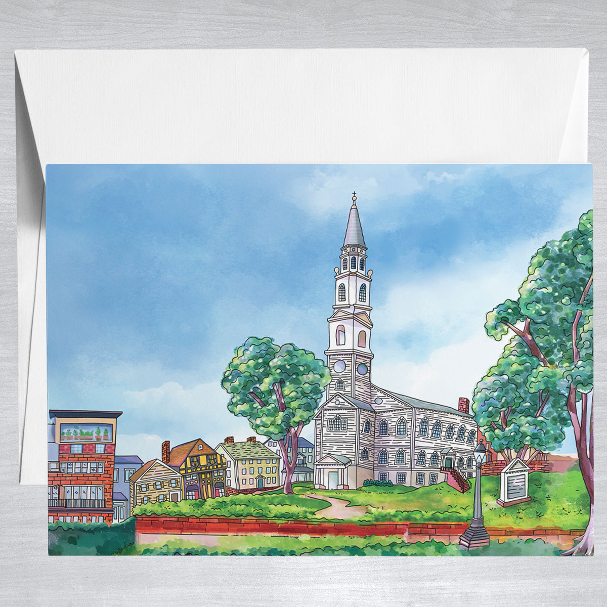 First Baptist Church in America Greeting Card