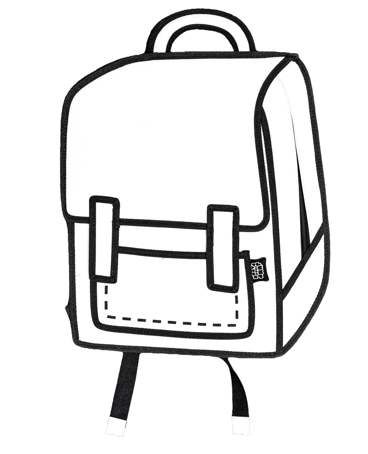 Backpack – Graffiti White