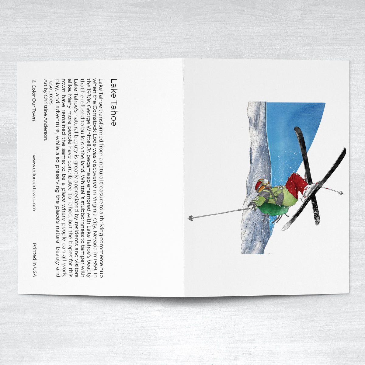 Lake Tahoe Greeting Card