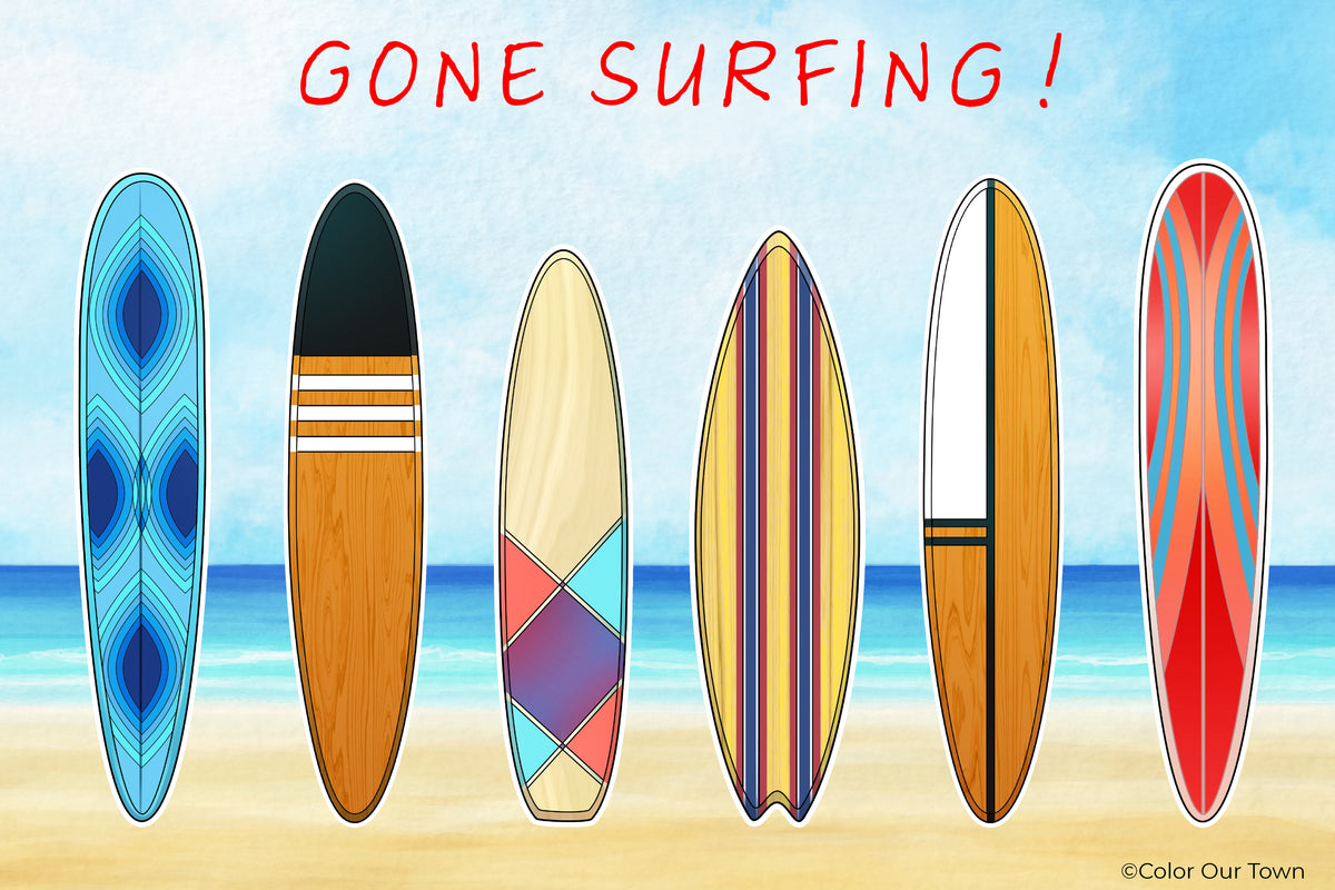 Surfboard Stickers